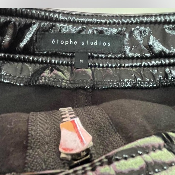 Leather mini skirt with pockets never worn from Étophe Studios - Picture 3 of 3